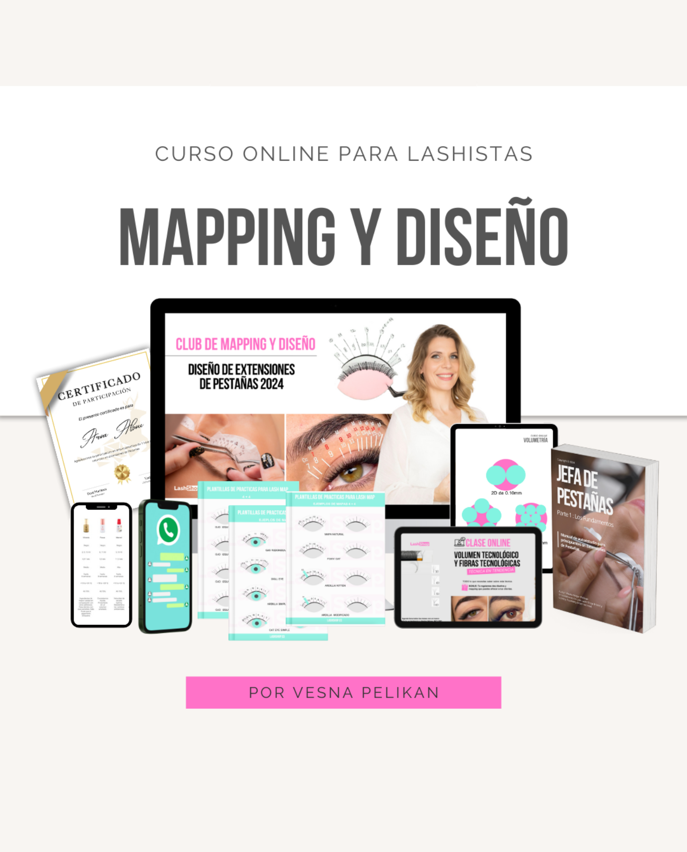 Curso Online - DISEÑO DE LA MIRADA Y arquitectura de pestañas