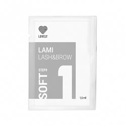 NUEVO Fase 1: SOFT LAMI LASH & BROW 1.5ml SACHET de LOVELY