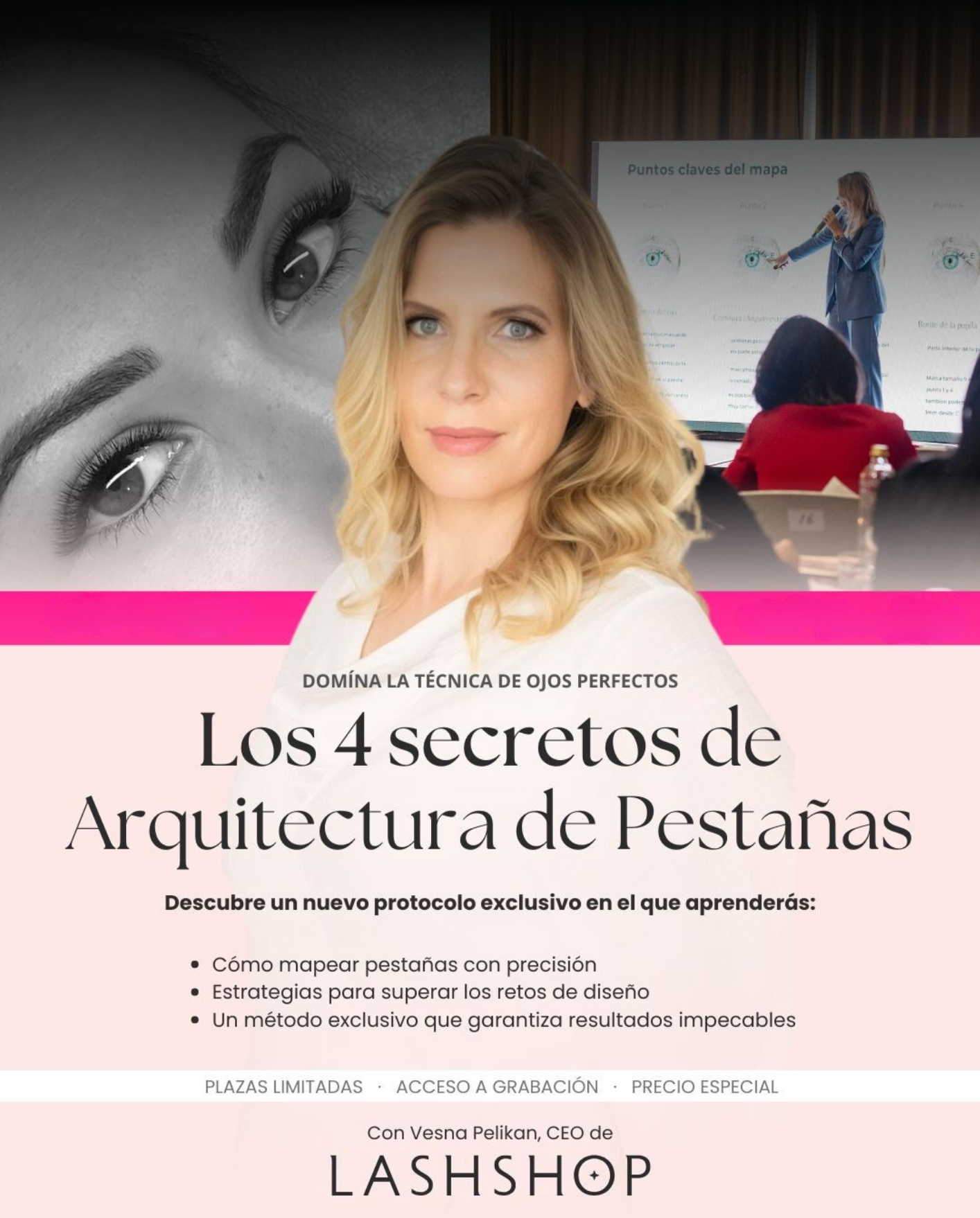 Curso Online – Técnica de Ojos Perfectos: Arquitectura Avanzada de Pestañas