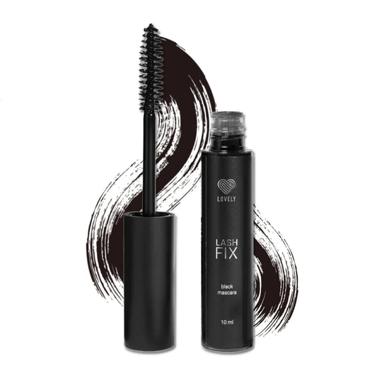 LASH FIX Mascara negra LOVELY para extensiones de pestañas